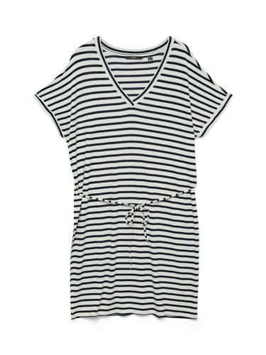 VMHOLLY SS SHORT DRESS JRS XS Normal geschnitten - Silver Lining
