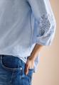3/4-Arm Bluse mit Stickerei M - Blouse Blue