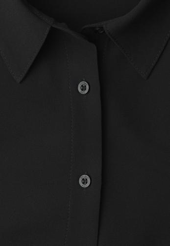Chiffon Hemdbluse 38 - Black