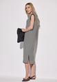 Gestreiftes Kleid 38 - Black