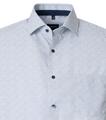 Businesshemd Kurzarm 44 Comfort Fit - Blau