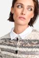 Glam bouclé jacket Weiß S