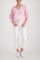 Bluse mit Blumenmuster 40 - French Rose Gemustert