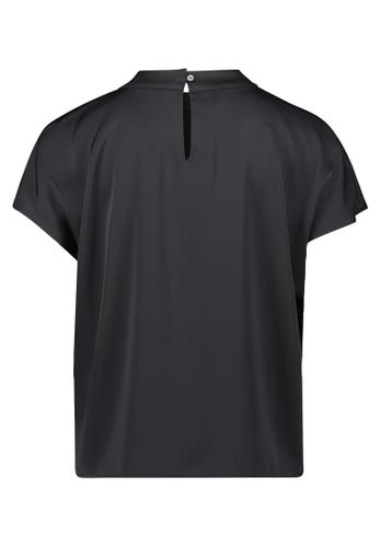 Satin-Bluse