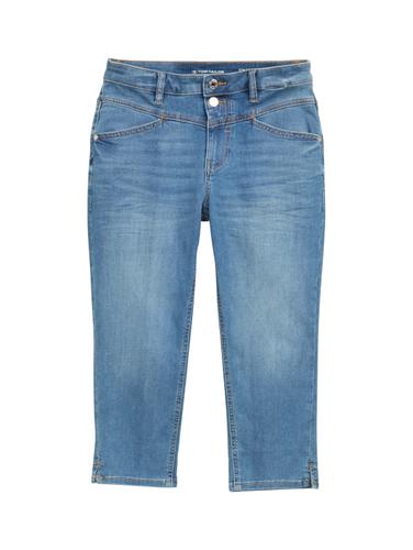 TTKATE SLIM CAPRI Jeans 31 Slim Fit - Light Stone Wash Denim