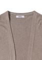 Offene Strickjacke S - Toffee Cream Melange