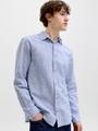 JJESUMMER LINEN BLEND SHIRT L/S SN M Normal geschnitten - Infinity