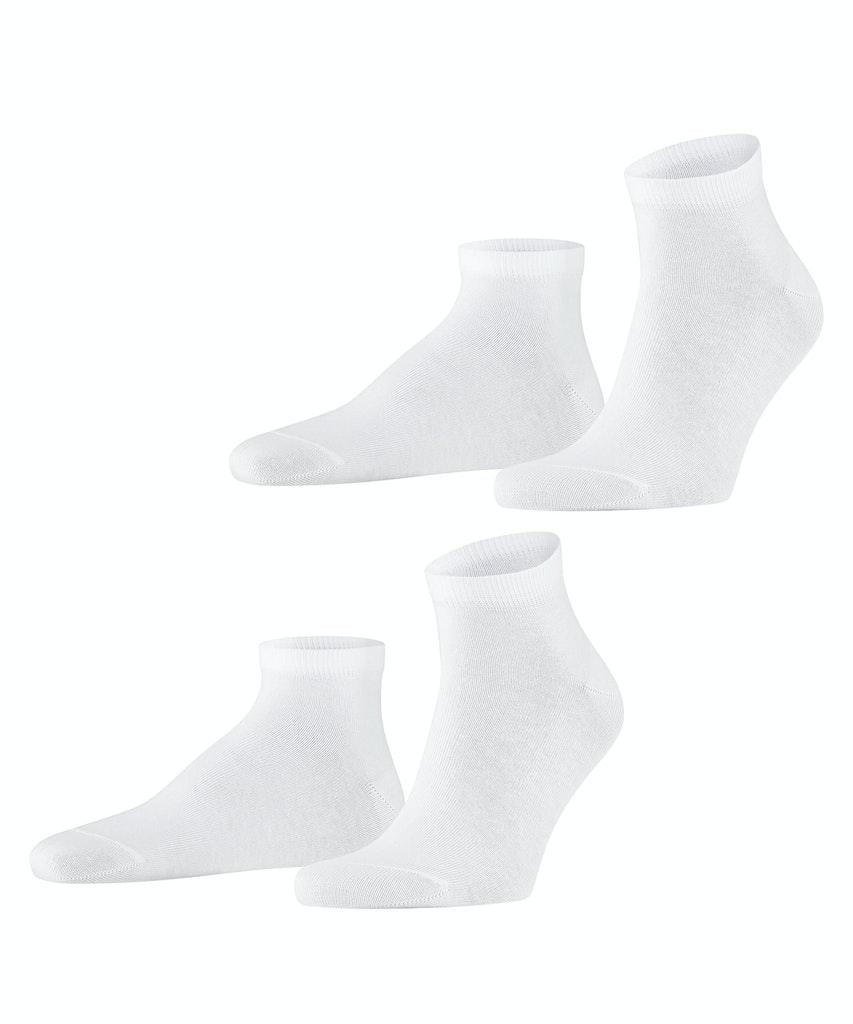 FALKE Happy 2-Pack Herren Weiß 43-46