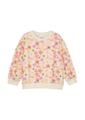 Sweatshirt 92/98 Oversize - Creme|mehrfarbig