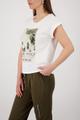 T-Shirt mit Print 44 - Cream