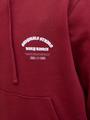 JORMEADOWS SWEAT HOOD XL Locker geschnitten - Tibetan Red
