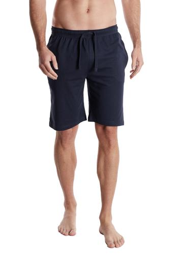 TOM TAILOR Herren Kurze-Hose uni 1er Pack 48 - Blau-dunkel-uni
