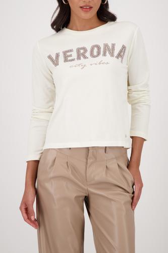 Sweatshirt mit Strasssteinen