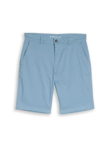 TTSLIM Chino Shorts 34 Slim Fit - Mountain Spring Blue