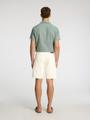 SLHREG ALEX 201 ECRU HEMP SHORTS XL Normal geschnitten - White Denim