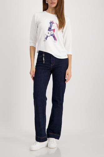 Shirt mit Print 42 - Off-white