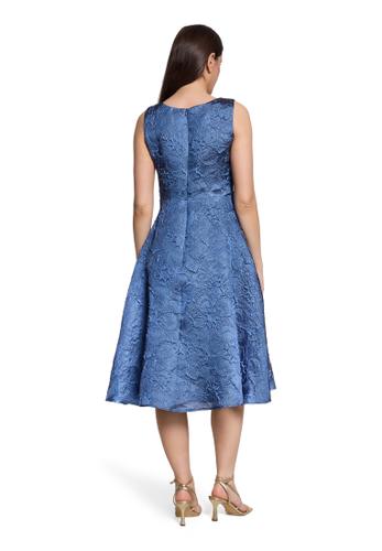 Cocktailkleid 40 Ausgestellt - Persian Blue