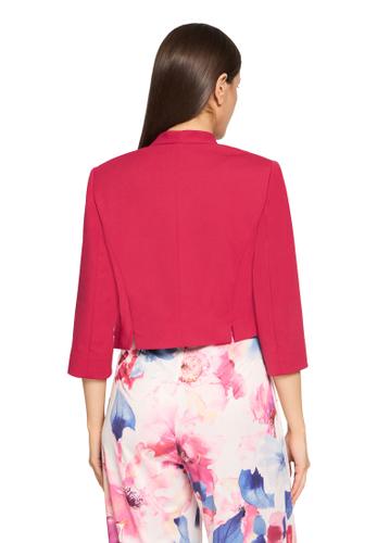 Blazer-Jacke 40 Gerade - Dark Raspberry