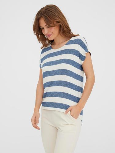 VMWIDE STRIPE S/L TOP GA NOOS