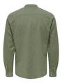 ONSCAIDEN LIFE LS LINEN BLEND MAO NOOS