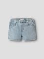 NMFROSE MOM DNM SHORTS 1140-GY 104 Normal geschnitten - Light Blue Denim
