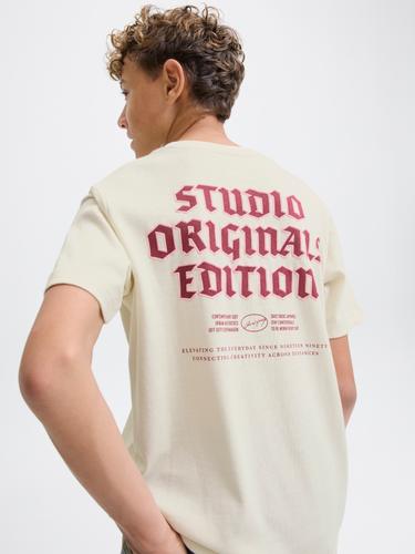 JORMEADOWS TYPO TEE SS CREW NECK JNR