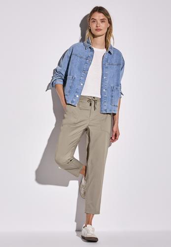 Hose im Cargo Look 46/28 - Buff Grey