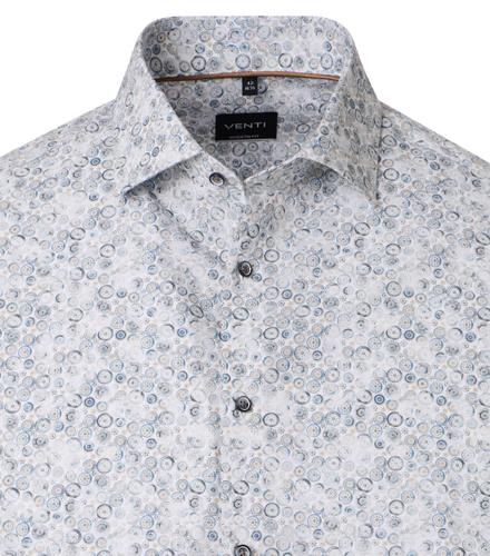 Businesshemd 42 Modern Fit - Silber