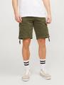 Relaxed Fit Shorts - Oliv / S