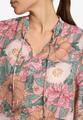 Schlupfbluse mit Blumenmuster