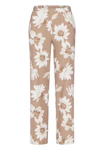 Hosen SALTED TANGERINE mit Elastikbund 42 - Affogato/cream/ecru