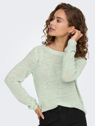 ONLGEENA XO L/S PULLOVER KNT NOOS S Normal geschnitten - Subtle Green