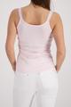 Top mit Pailletten-Trägern 42 - French Rose