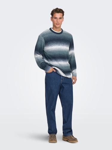ONSBERTIL REG LS CREW KNIT