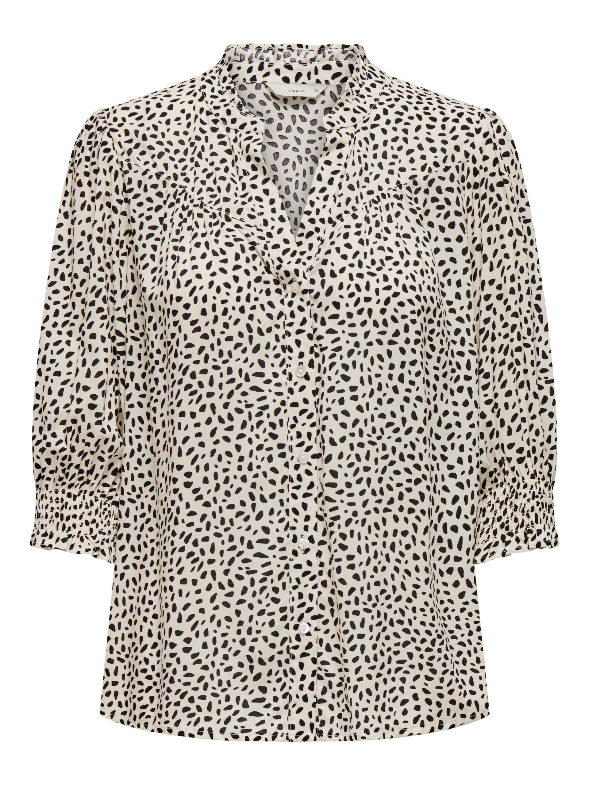 ONLRAYA 3/4 SHIRT WVN NOOS L Normal geschnitten - Cloud Dancer