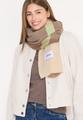 Gemustertes Tuch One size - Urban Taupe