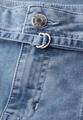 Mid Waist Wide Leg Jeans im Loose Fit 29/7/8 Hosen - Mid Blue Random Wash