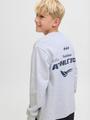 JCOSIGNAL SWEAT CREW NECK JNR 164 Locker geschnitten - White Melange