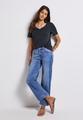 T-Shirt mit Herzausschnitt 38 - Deepwater Blue