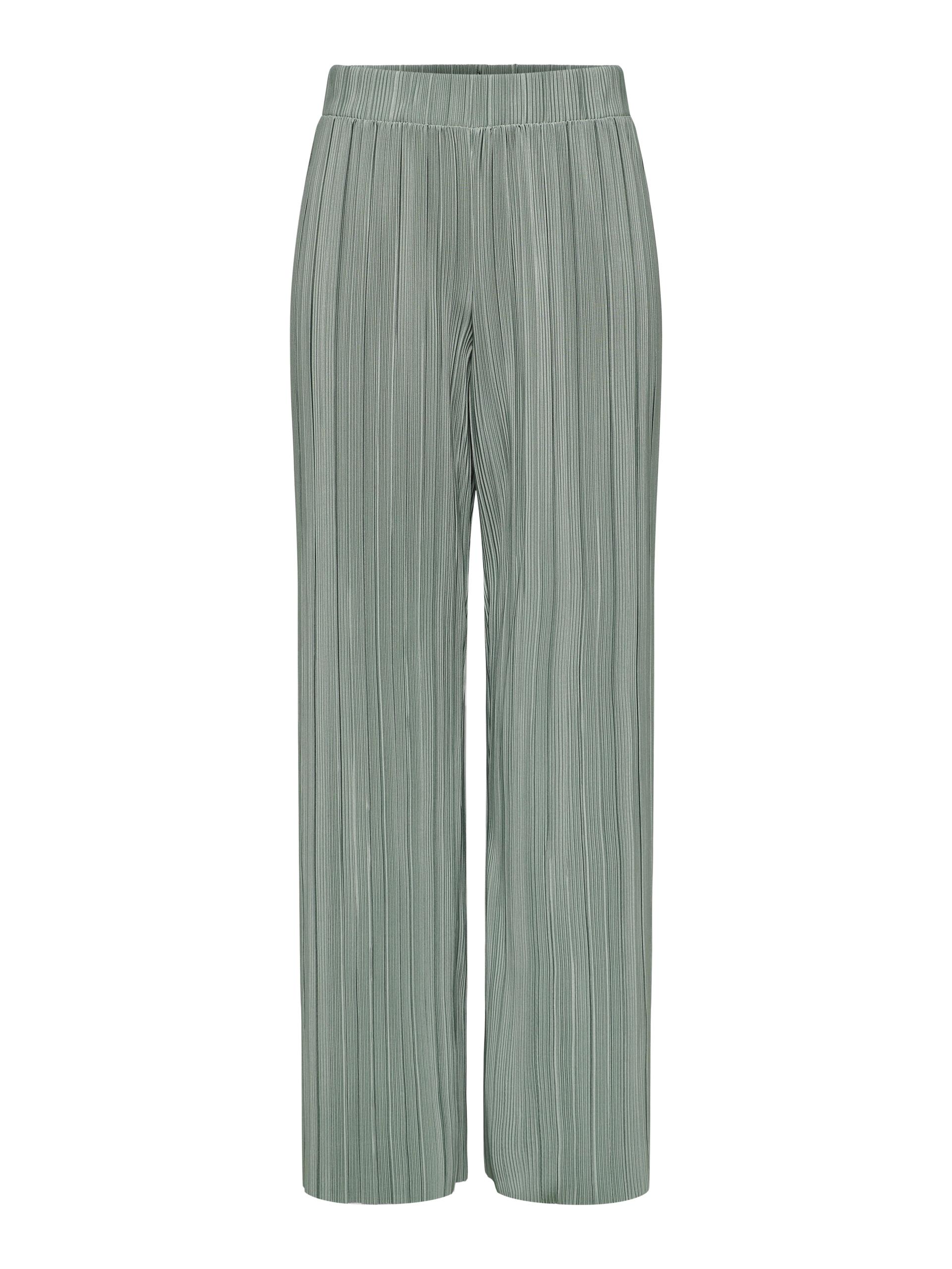 ONLRAVENNA PLISSE PANT NOOS JRS XL Normal geschnitten - Agave Green