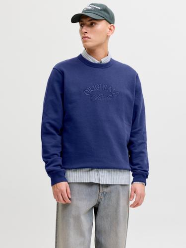 JORBLEECKER BRANDING SWEAT CREW BF S Locker geschnitten - Ocean Cavern