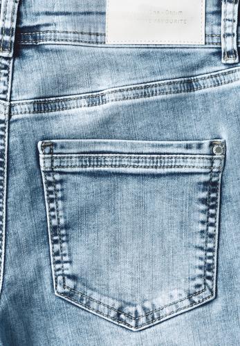 3/4 Jeans mit Glitzer-Detail 29/22 - Medium Blue Random Acid