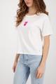 T-Shirt mit Coffee-Print 42 - Off-white