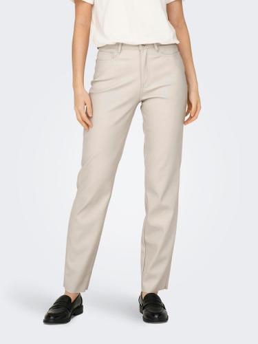 ONLEMILY HW ST ANK FAUX LEATHER PNT