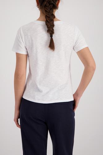 T-Shirt mit Strasssteinen