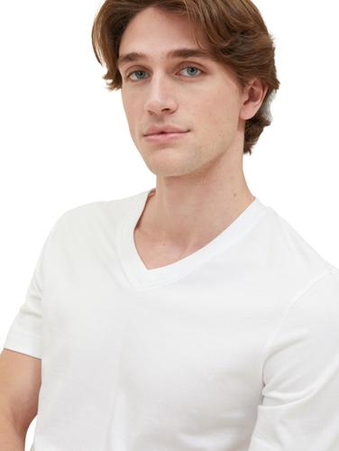 Basic T-Shirt im 2er-Pack mit V-Ausschnitt