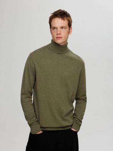 SLHBERG ROLL NECK NOOS Grün S