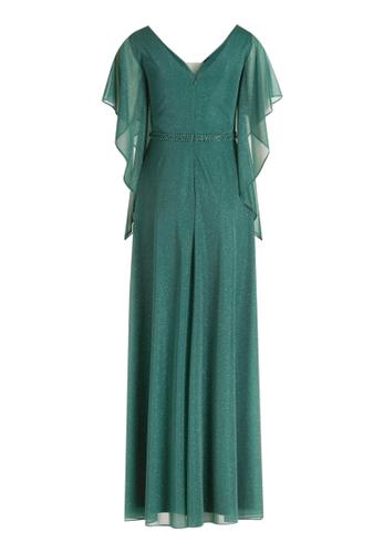 Abendkleid 42 Leicht tailliert - Green/Grey