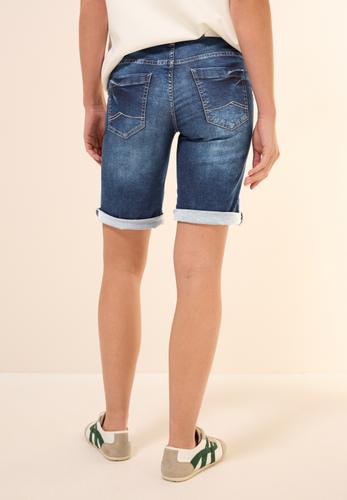 Casual Fit Jeansshorts 29 - Mid Blue Used Wash