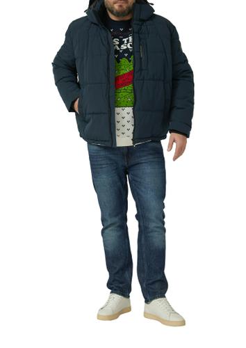 Strickpullover 3XL Regular Fit - Blau|mehrfarbig